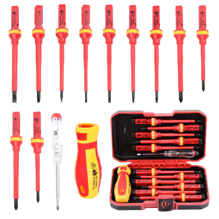 13 Stücke Schraubendreher Set, Schraubendreher Set, Werkzeug Set, Magnetisch Schraubendreher, für Di