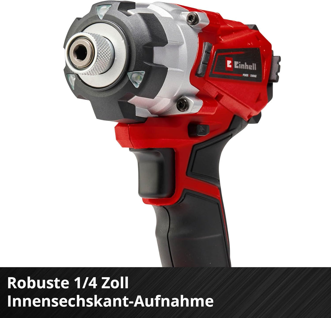 Einhell Akku-Schlagschrauber TE-CI 18/1 Li-Solo Power X-Change (Li-Ion, 18V, 0-2300 min-1, max. Dreh