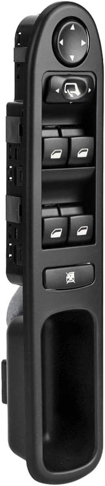Fensterheberschalter ABS Electric Master Window Control Switch Ersatzzubehör 6554.KT Passend für 307