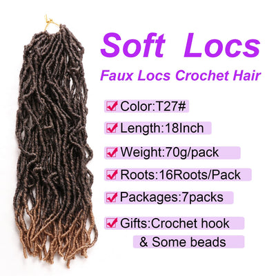 Faux Locs Crochet Hair Kanekalon Kunsthaar Crochet Braids Extensions Kunsthaar Zum Einflechten Croch