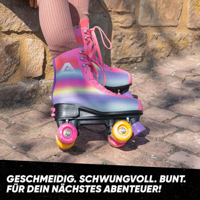 Apollo Disco Roller, Classic Roller | Rollschuhe für Kinder und Erwachsene | grössenverstellbare Qua