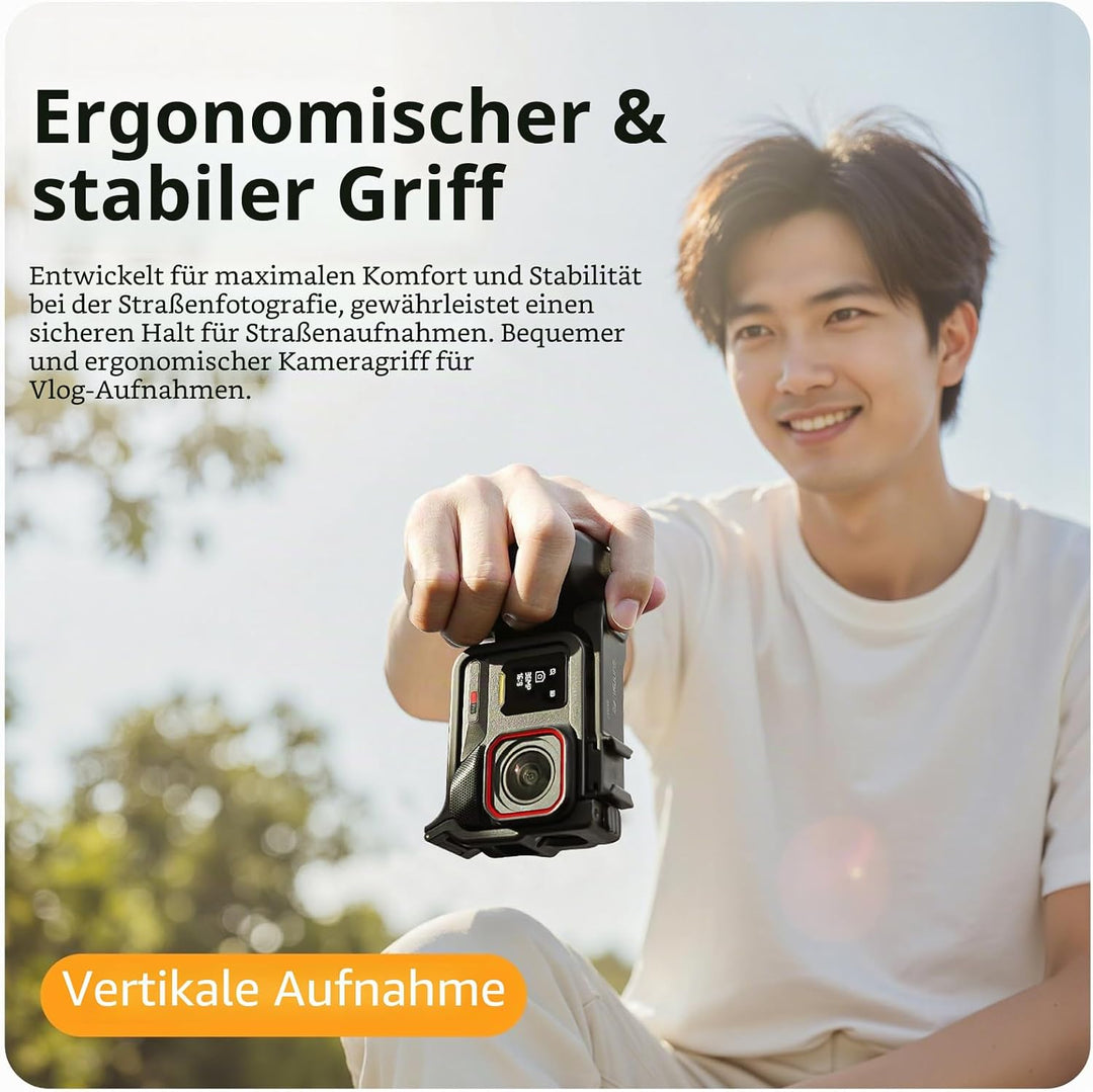 Gdraco Xplorer Grip Kit für Insta360 Ace Pro/2 Seitengriff Griff für Insta360 Ace Pro 2/Ace Pro