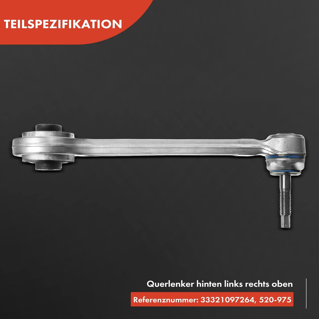 2x Querlenker Traggelänk Hinten Links Oben Rechts für 5er E39 520 523 525 528 530 535 540 M5 E38 725