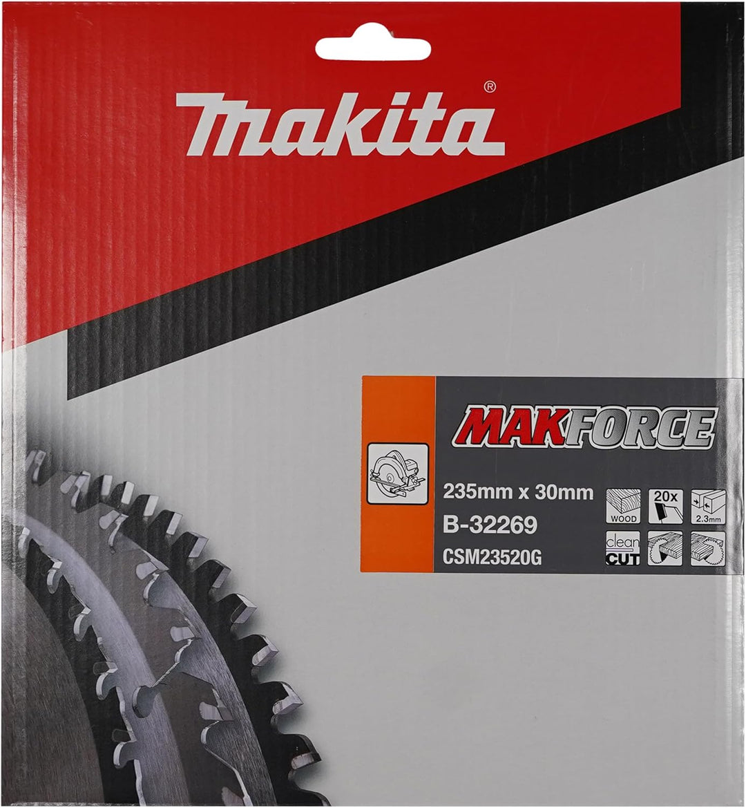 Makita MakForce Saegeblatt, 235 x 30 mm, 20Z, B-32269