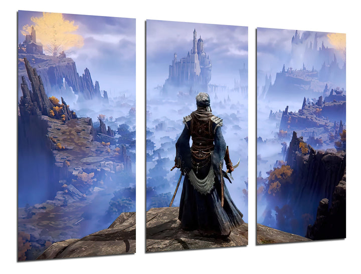 DKORARTE Modernes Fotobild, Videospiel, Elden Ring, Xbox, Landschaft, 97 x 62 cm, Ref. 27348