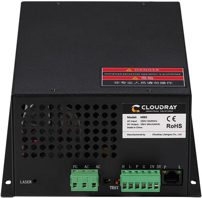 Cloudray CO2 Laser Power Supply CO2 Laser Netzteil CO2 laser 80w für CO2 Laserröhre CO2-Laserröhre F