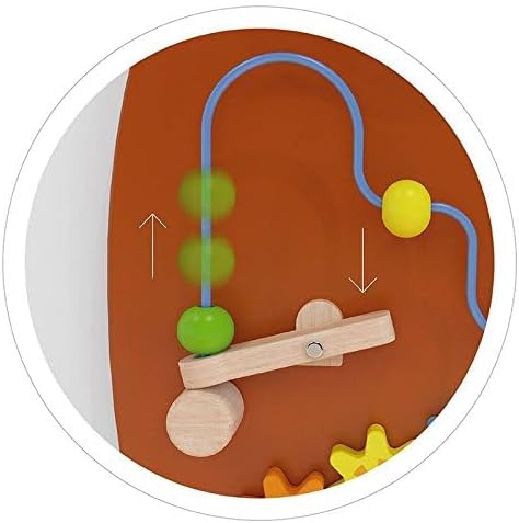 Viga Pferd Wand Spielzeug - Wire Beads & Gears
