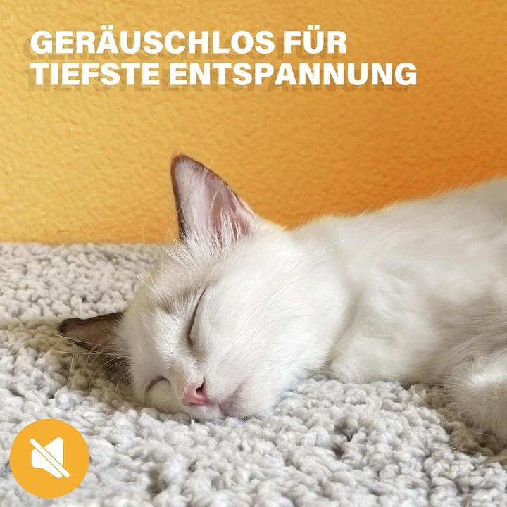 Mora Pets Katzen Fensterliege Katzenbett Fensterbank rutschfest, Selbstheizende Katzendecke für Fens