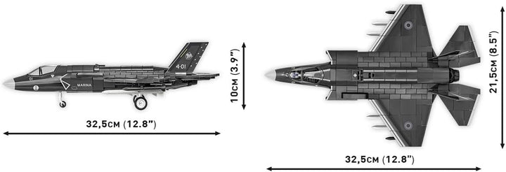 COBI.Bike F-35B STOVL Lightning II, Grau Metallisch