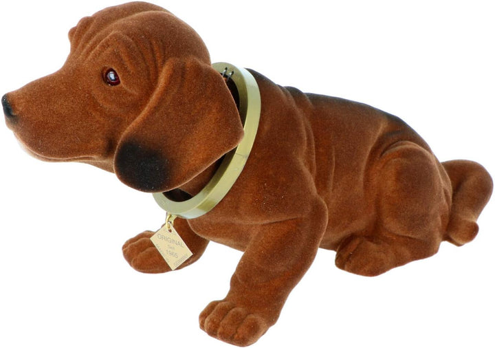 RAKSO Original Dackel mit Gelenk, gross, 29 cm, Mehrfarbig, Tierdruck, Wohndeko, Figurine