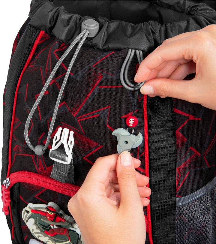 Step by Step Rucksack-Set KID „Ninja Yuma“, mit Sitzkissen, ergonomischer Mini-Ranzen mit höhenverst