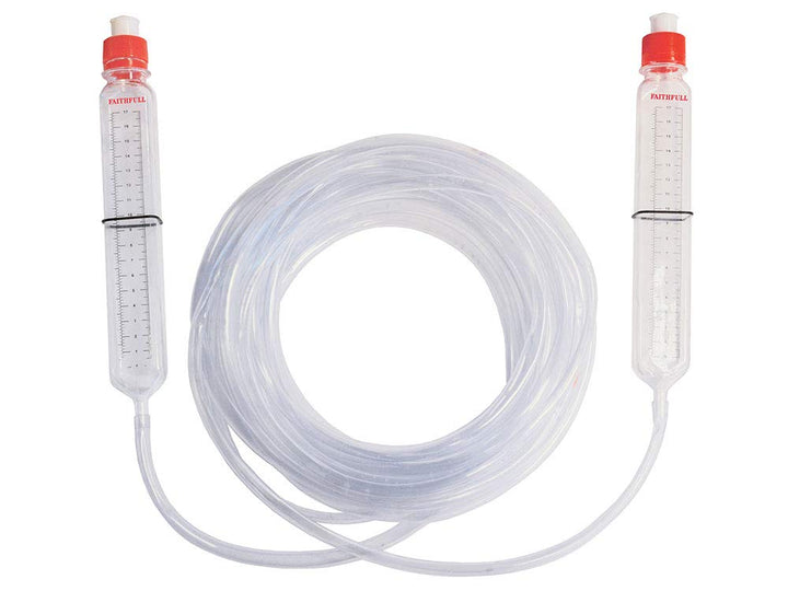 Faithfull Schlauchwasserwaage für Heimwerker, 10 m