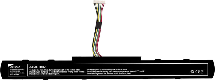 CYDZ AS16A5K Replacement Laptop Battery für Acer AS16A7K AS16A8K E5-475 E5-475G E5-476 E5-476G 14,8V