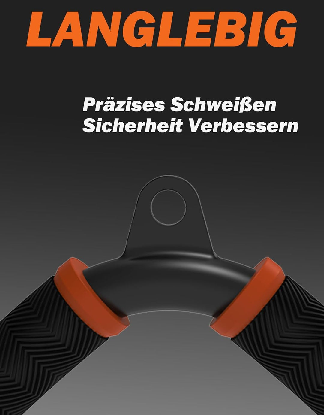 Fitarc Tricep V Bar Cable Attachment-Orange