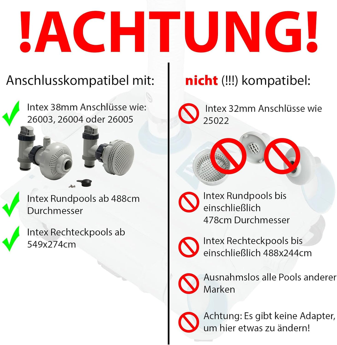Intex Roboter-Staubsauger
