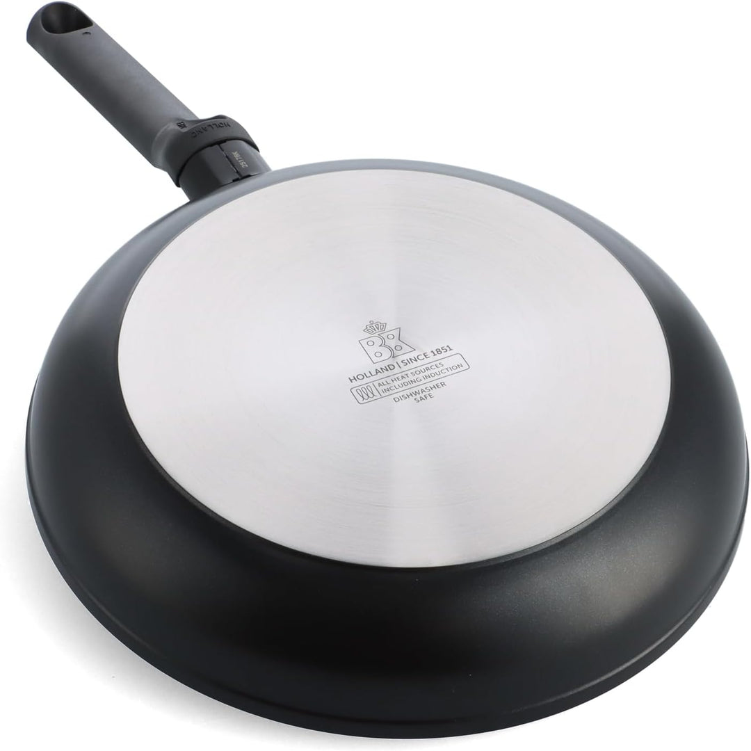 BK Easy Ceramic Keramische Antihaft-Schmortopfpfanne 24 cm/3,4 l mit Deckel, PFAS-frei, Induktion, B