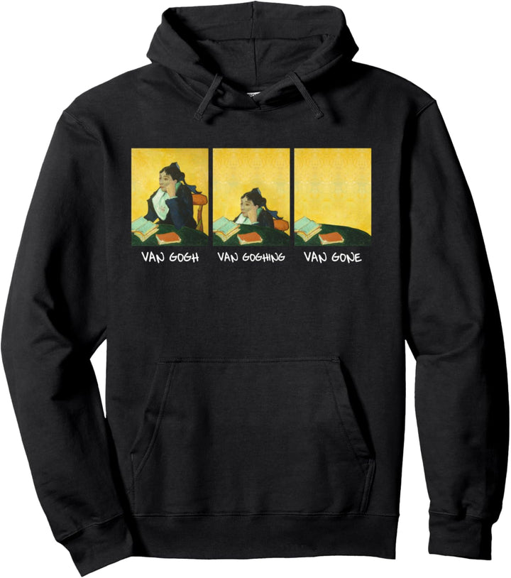 Lustiges Van Gogh Van Goghing Van Gone Pullover Hoodie