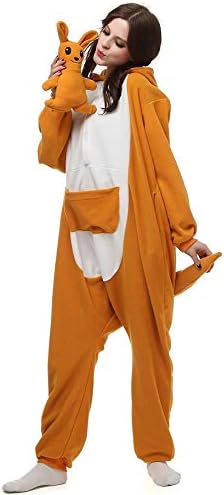 ZKomoL Pyjamas Onesies Cosplay Erwachsene Unisex Tiere Halloween Kostüm Kleid Loungewear, Tigermuste