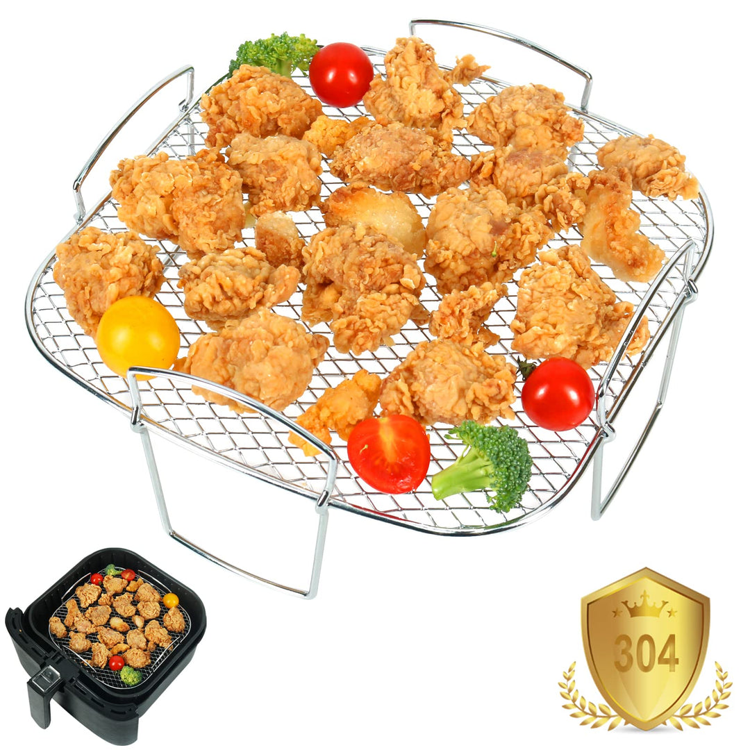 YQL Heissluftfritteuse Zubehör für Cosori Heissluftfritteuse 5,5L XXL/6,4L, Ninja Heissluftfritteuse