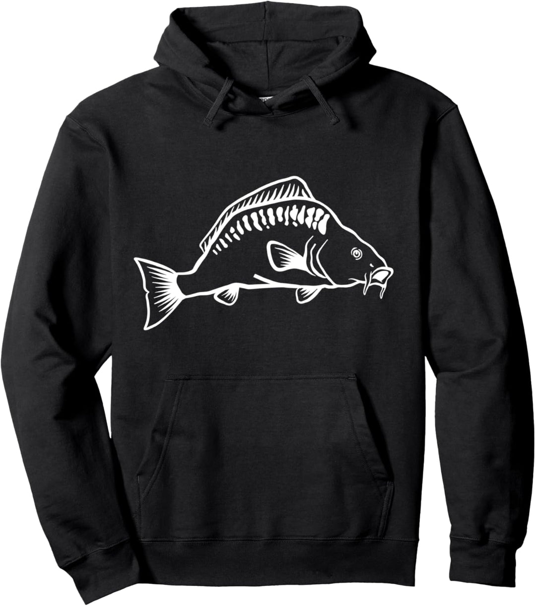 Karpfen Angeln Pullover Hoodie