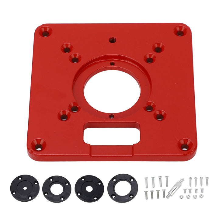 Universal Router Tisch Einsatz Platte, Aluminium Router Tisch Einsatz Platte Tisch Bänke Router Plat