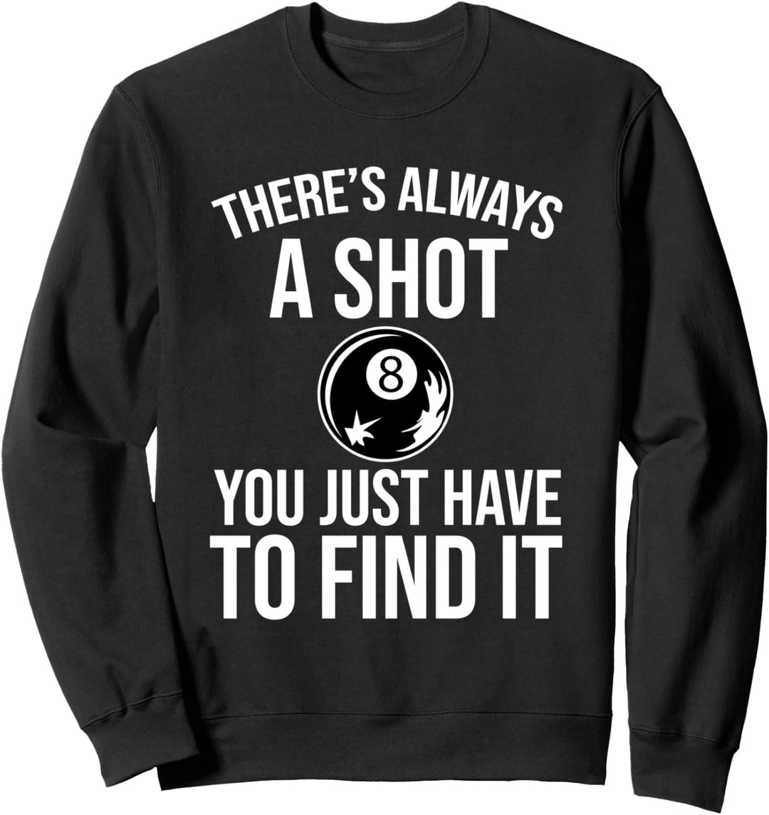 Billard Pool Spieler Billardttisch - 8-Ball Billardspieler Sweatshirt
