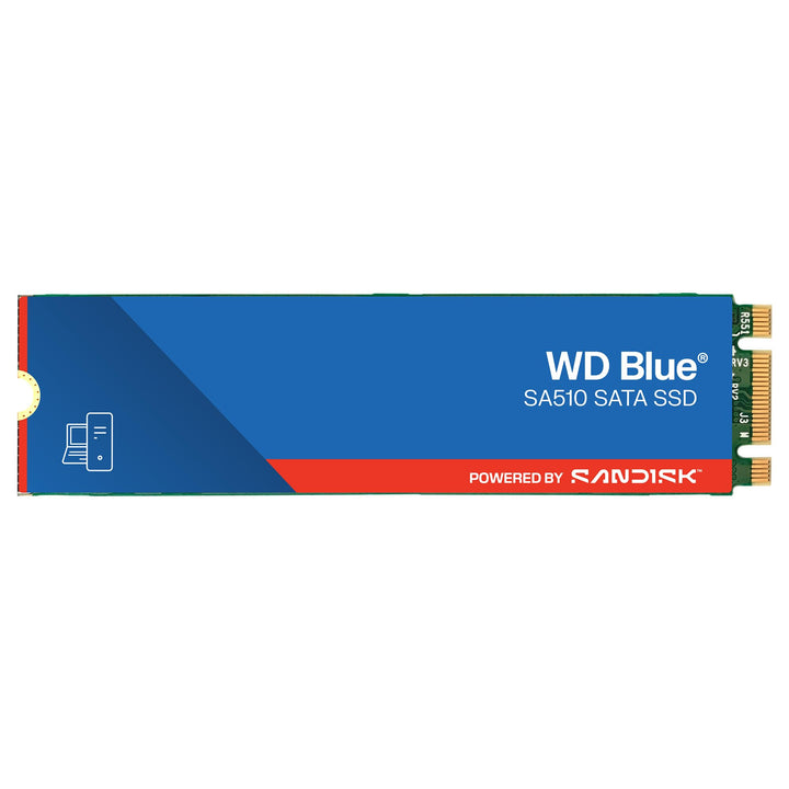 WD Blue SA510 SATA SSD 250 GB M.2 2280 (Lesen bis 555 MB/s, Schreiben bis 440 MB/s, Upgrade für PC/L