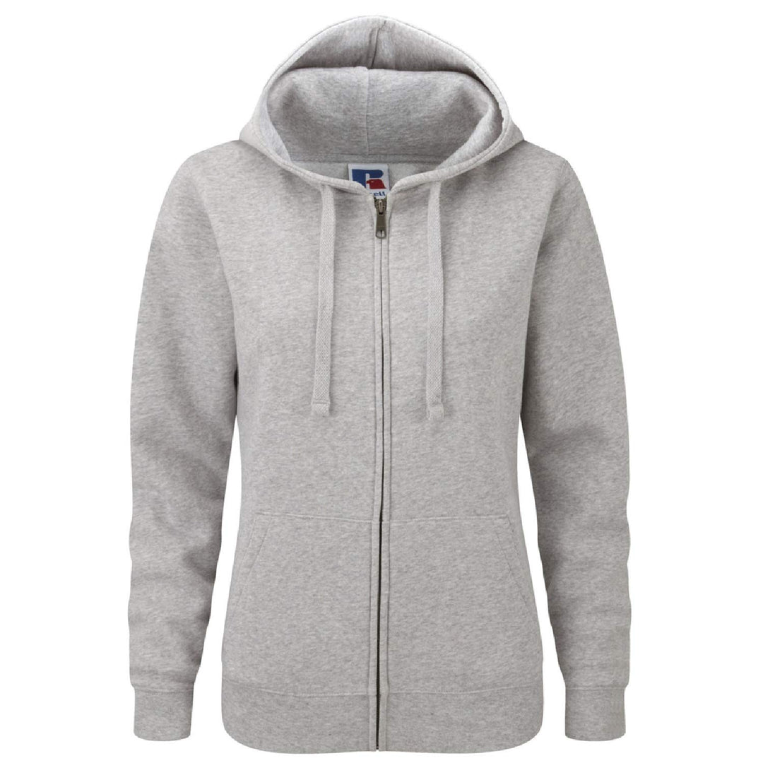 Russell Damen Kapuzenjacke, 3lagig (Medium) (Hellgrau)