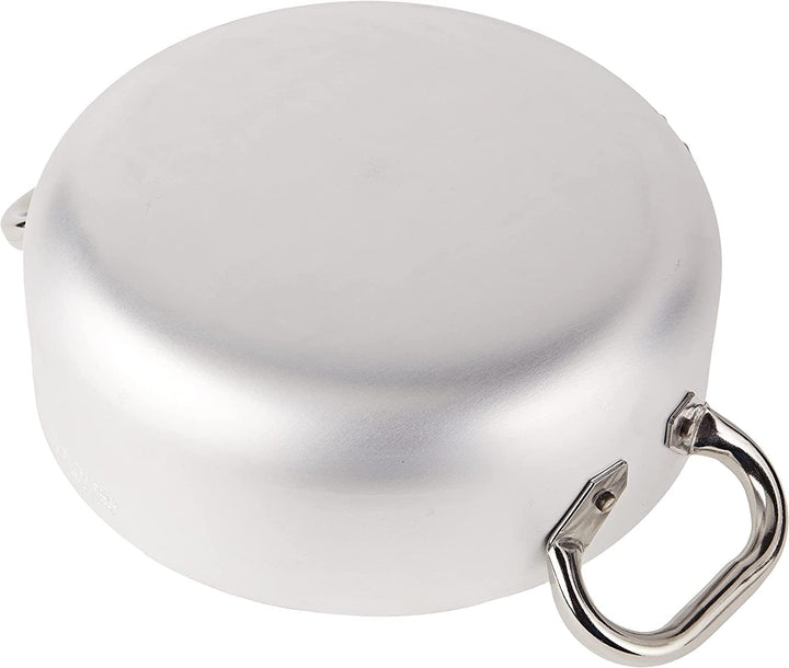 Töpfe Agnelli Casserole Zylindrische, Nieder, Radiant, Aluminium, Dicke 5 mm, mit 2 Griffen aus Stah