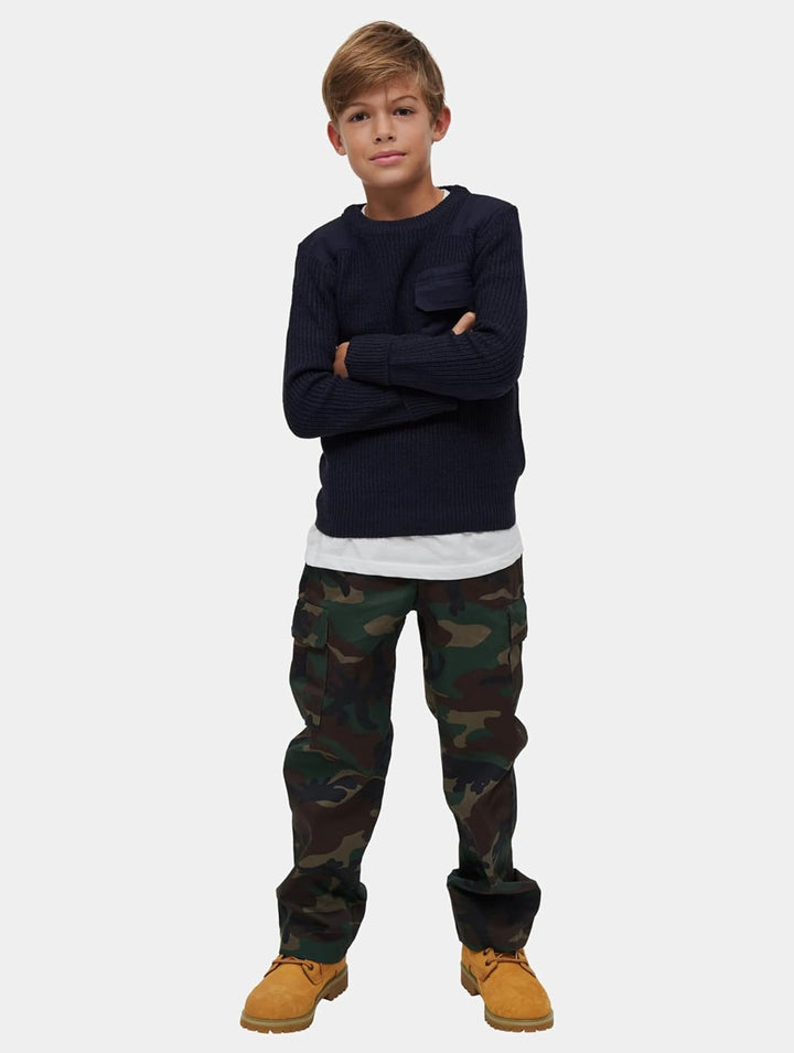 Brandit Kids BW Pullover, Grössen 122 bis 176 130-134 Navy, 130-134 Navy