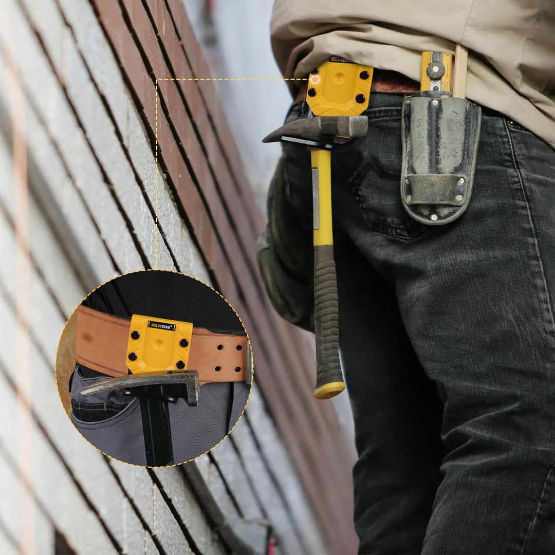 MELOTOUGH Hammerhalter für Werkzeuggürtel, Hammerholster, Hammerschlaufe, Hammergürtelhalter – passe