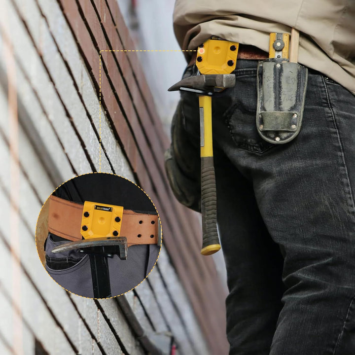 MELOTOUGH Hammerhalter für Werkzeuggürtel, Hammerholster, Hammerschlaufe, Hammergürtelhalter – passe