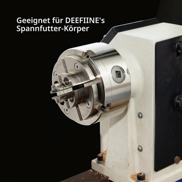 DEEFIINE Holz Drehmaschine Chuck Zubehör - Step Jaw k12STEP, k12STEP