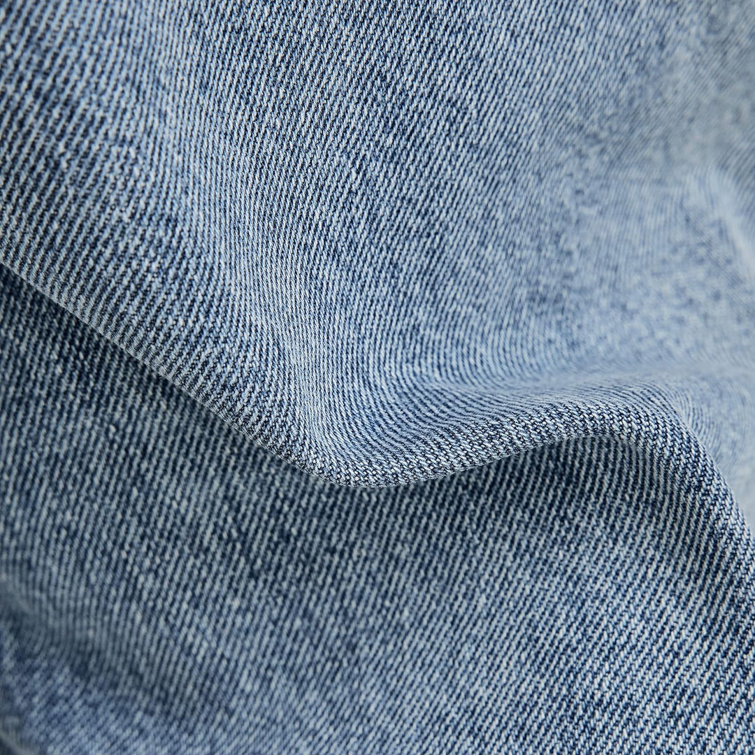 G-STAR RAW Herren A-STAQ Tapered Jeans, 27W / 32L Blau (Sun Faded Air Force Blue Destroyed)