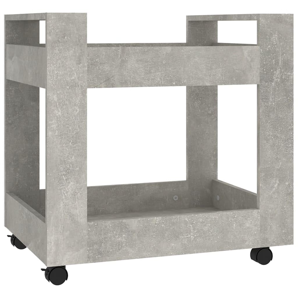 vidaXL Bürowagen, Rollcontainer mit viel Stauraum, Rollschrank für Wohnzimmer Büro Schlafzimmer, Bür