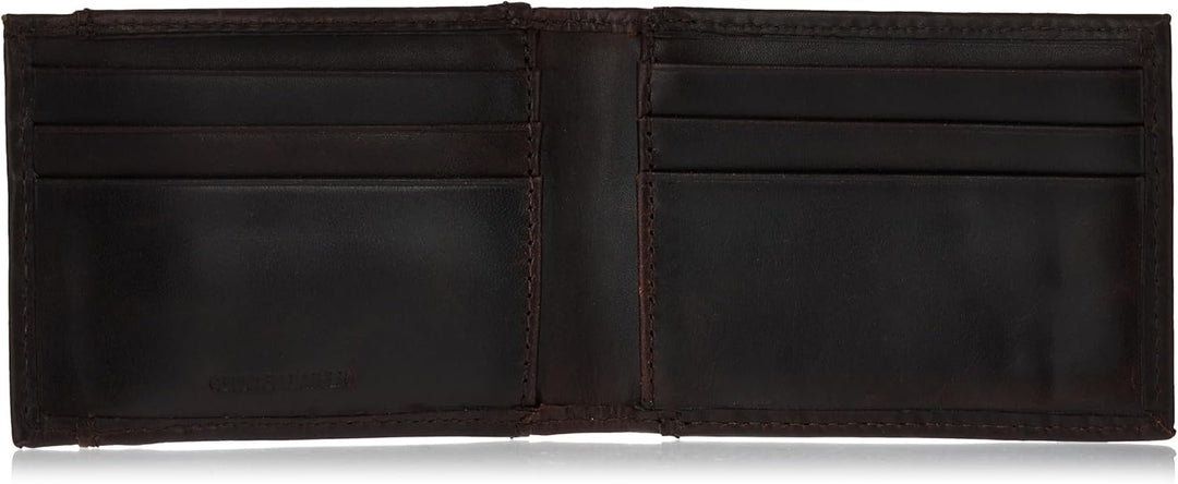 Carhartt Herren-Geldbörsen aus strapazierfähigem Leder, in Mehreren Stilen erhältlich Dunkelbraun, D