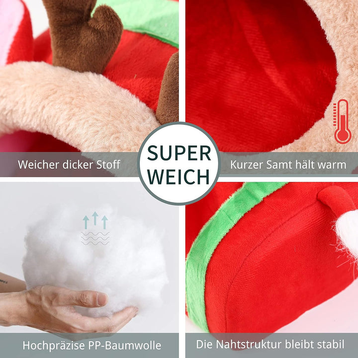 JanYoo Kleintierhöhle für Chinchilla, Igel, Meerschweinchen, Käfigzubehör, Spielzeug, für Bartagame,