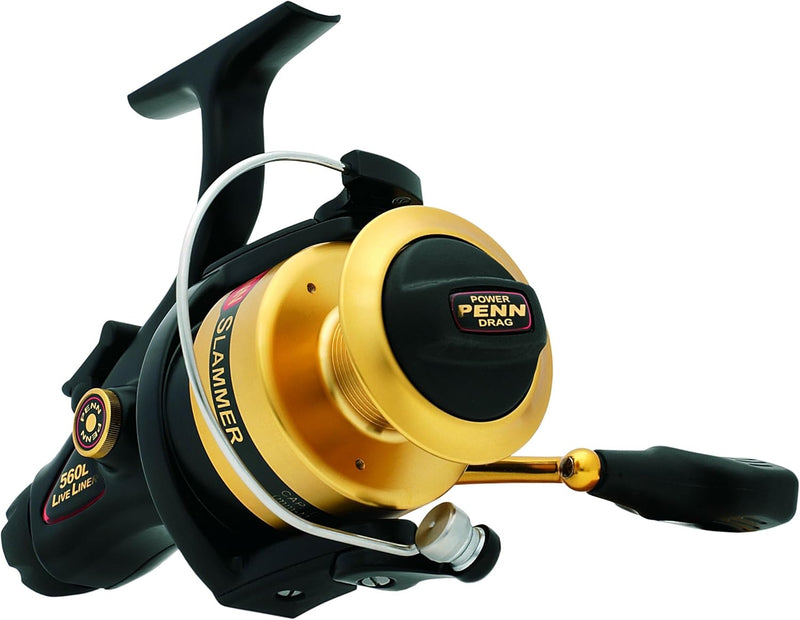 Penn Gold Label Series Slammer Spinnrolle 240 -Yard, 15 -Pound capacity