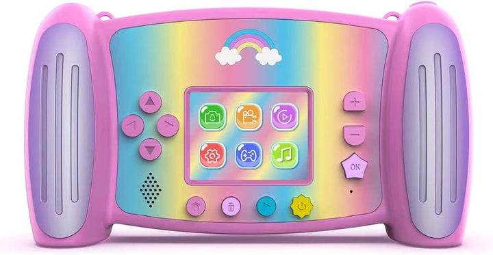 Accutime FRCA1001 Interaktive Kinderkamera Einhorn, 5MP Foto, 1080p Videoauflösung, 4-Fach Zoom, 5 l