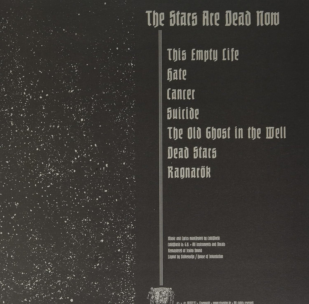 Stars Are Dead Now, Vinyl