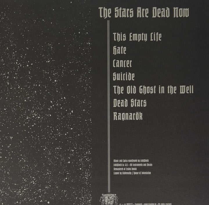 Stars Are Dead Now, Vinyl