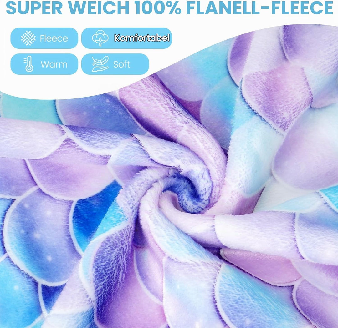 WYTbaby Bademantel Kinder Mädchen Flauschig Fleece bademantel mädchen Lange Ärmel Kinderbademantel m