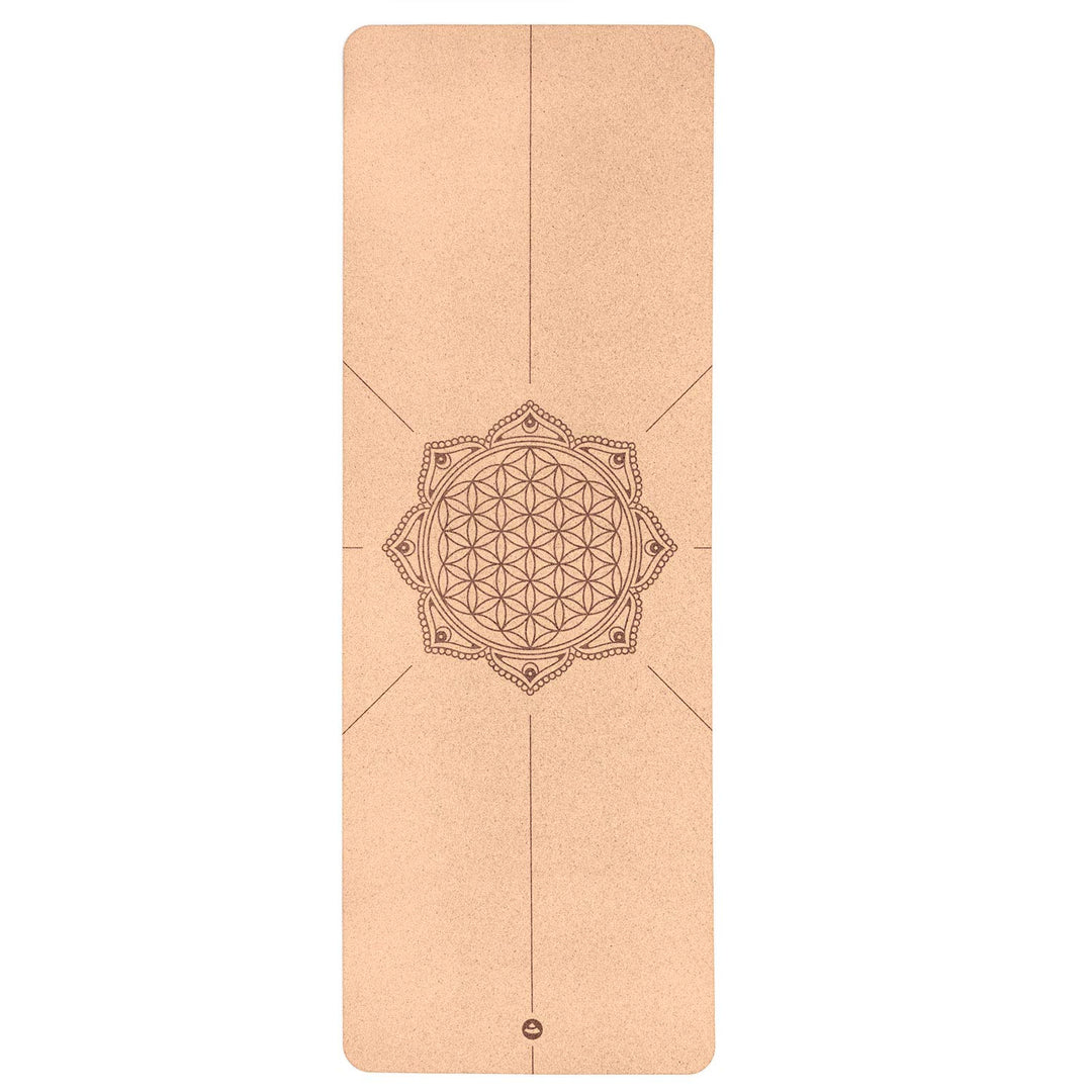 bodhi Yogamatte Kork | 4 mm | 100% Nachhaltig &amp; Ökologisch | Hohe Rutschfestigkeit | Yoga Matte aus