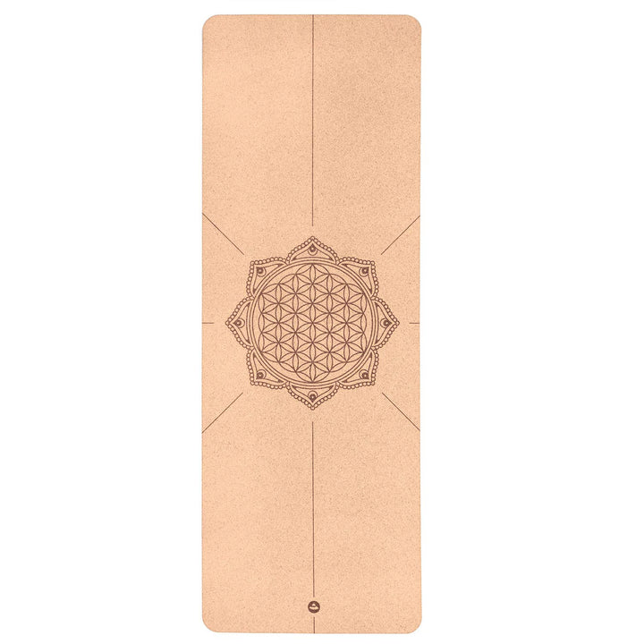 bodhi Yogamatte Kork | 4 mm | 100% Nachhaltig &amp; Ökologisch | Hohe Rutschfestigkeit | Yoga Matte aus