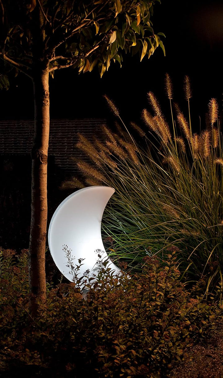 8 seasons design Shining Moon LED Mondlampe (60 cm, weiss) E27 Fassung inkl. Leuchtmittel in warmwei