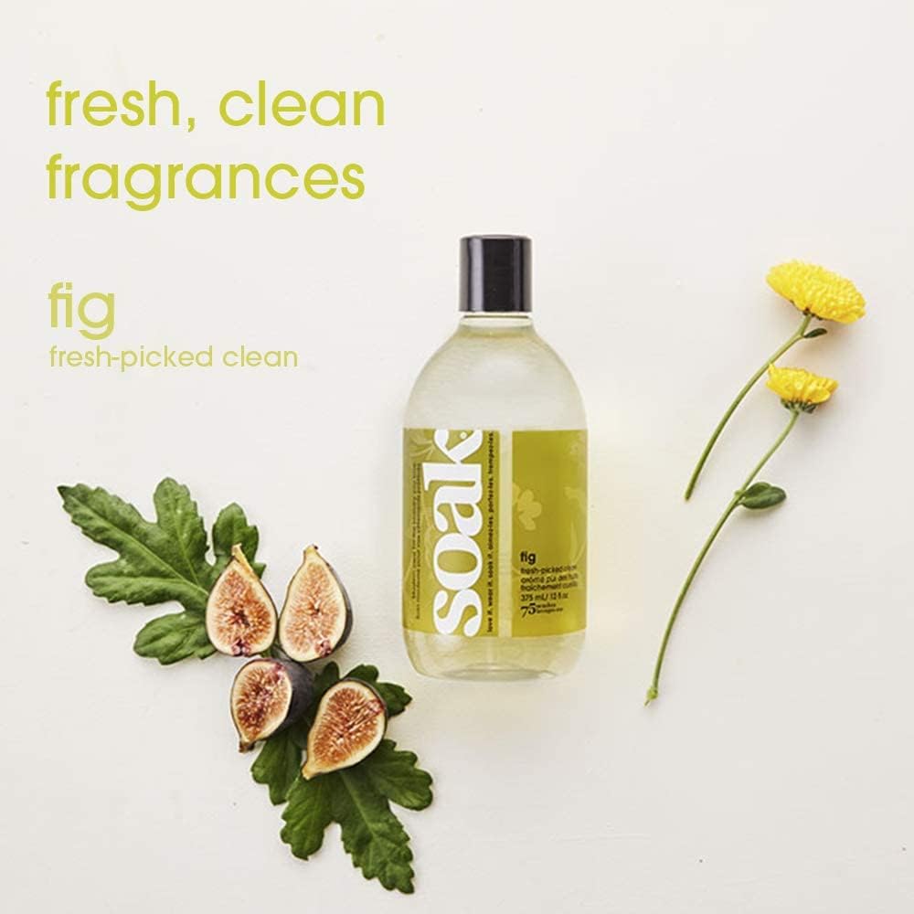 SOAK - Feinwaschmittel, Modern Laundry Care, Umweltfreundlich, 375ml Fig Feige 6.35 x 6.35 x 15.87 c