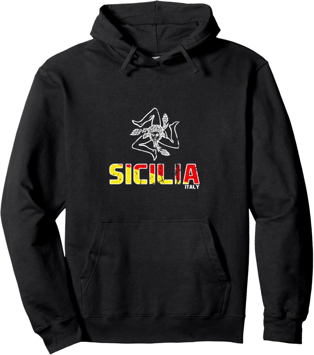 Sizilien Sicilia Sicilian Sicily Italy Italian Pullover Hoodie