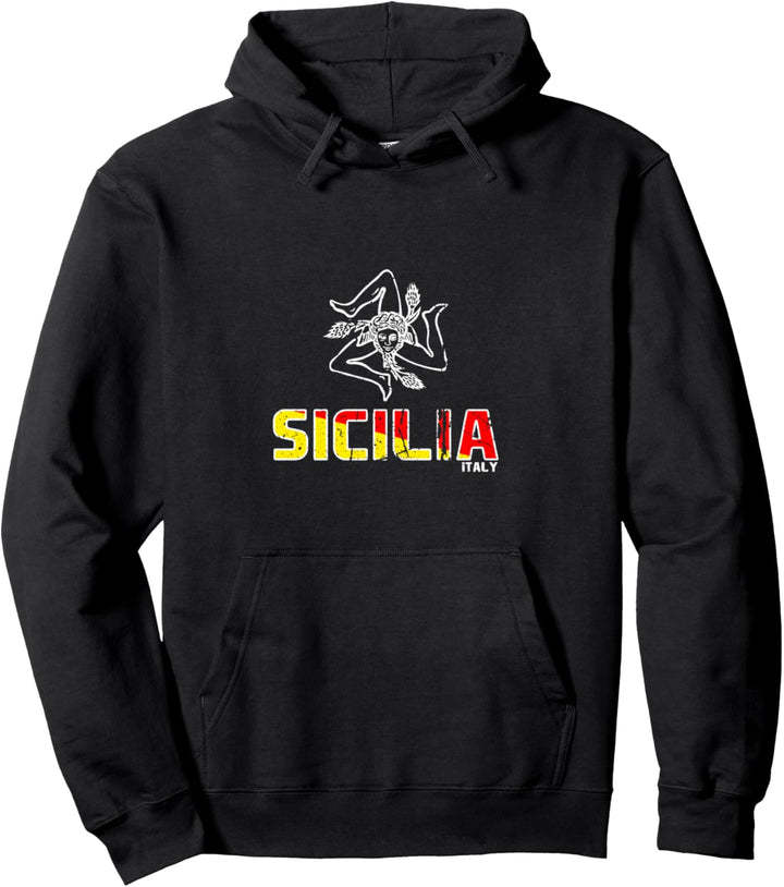 Sizilien Sicilia Sicilian Sicily Italy Italian Pullover Hoodie