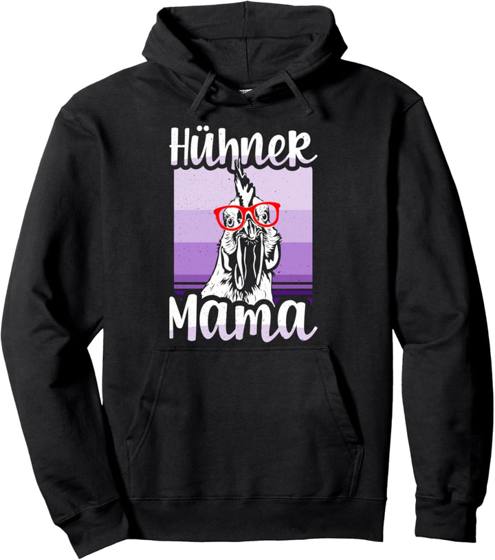 Hühner Mama Bäuerin Landwirtin Henne Huhn Damen Hühnermama Pullover Hoodie
