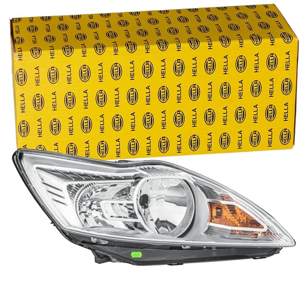 HELLA 1EE 354 257-021 Halogen-Hauptscheinwerfer - rechts - für u.a. Ford Focus II (Da_, Hcp, Dp) Rec